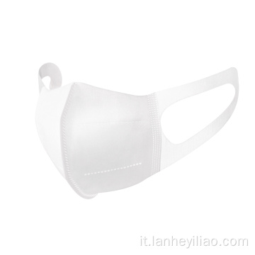 Adulti all&#39;ingrosso bianco personalizzato personalizzato 3D monouso monouso KN95 Maschera